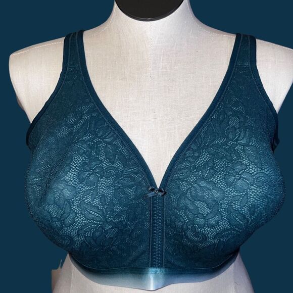 Plus Size Cacique Lightly Lined No Wire Non Molded Cup Bra Size 42DDD - Picture 6 of 6